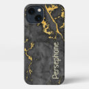 Recherche de marbre veiné iphone coques Noir
