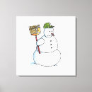 Suche nach schneemann leinwandbilder Weihnachtskunst