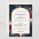 Recherche de burgundy floral mariage invitations De bordeaux