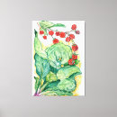 Suche nach himbeeren leinwandbilder Aquarell