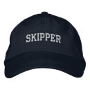 Recherche de skipper casquettes Capitaine de bateau
