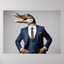 Recherche de crocodile drôle posters Animal