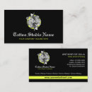 Recherche de studio de tatouage cartes visite Logo
