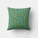 Recherche de motif fleurs coussins Sarcelle