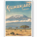 Suche nach kilimanjaro aufkleber Tansania