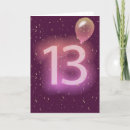 Recherche de 13ème anniversaire cartes Célébration