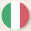 Recherche de drapeau italie dessous de verres Rouge