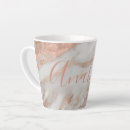 Recherche de marbre rose tasses Élégant