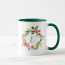 Recherche de noël de cru tasses Hiver