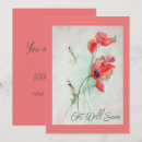 Suche nach rote mohnblumen karten Vintage