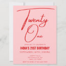 Recherche de rouge anniversaire invitations Minimaliste