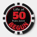 Suche nach 50 geburtstag poker chips Meilenstein
