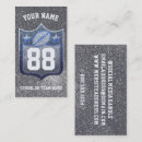 Suche nach football visitenkarten Sport