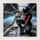 Recherche de vaisseau spatial puzzles Alien