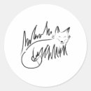 Recherche de renard noir autocollants Animal