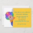 Suche nach clown mit einladungen Gelb