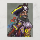 Recherche de barbe noire cartes postales Capitaine