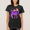 Suche nach lila pferd tshirts Foto