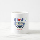 Recherche de moustaches drôles tasses Dad