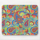 Recherche de paisley floral tapis souris Vintage