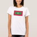 Recherche de maldives tshirts Drapeau