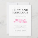 Suche nach fifty and fabulous einladungen Für sie