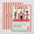 Recherche de fête cirque invitations À l'anniversaire de cirque