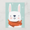 Recherche de lapin de noël cartes postales Neige
