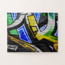 Suche nach graffiti puzzle Blau