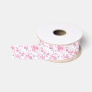 Recherche de toile rose rubans Chinoiserie