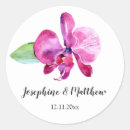 Suche nach lila orchidee aufkleber Aquarell