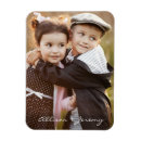Recherche de monogram rectangulaires magnets Blanc