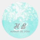 Recherche de bleu cyan autocollants Vintage