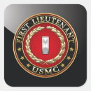 Recherche de lieutenant autocollants Promotion usmc 1stlt