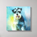 Recherche de schnauzer miniature art Chiot