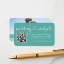Recherche de coeur turquoise invitations Minimaliste simple