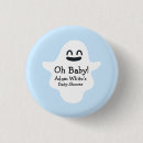 Recherche de fantôme halloween de badges Baby shower halloween