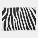 Suche nach schwarz weißer zebra geschirr tücher Gestreift