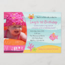 Recherche de under the sea 1ans anniversaire invitations Océan