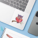 Suche nach cute owl aufkleber Cartoon