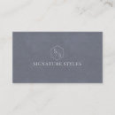 Suche nach schieferblau visitenkarten Monogramm