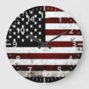 Recherche de drapeau américain grunge horloges Les etats unis