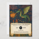 Recherche de dragon vert invitations Imaginaire