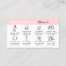 Suche nach behandlung visitenkarten Make up