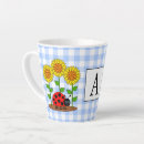 Suche nach roter gingham tassen Monogramm