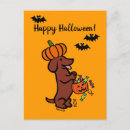 Suche nach halloween dackel postkarten Niedlich