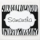 Recherche de zèbre noir tapis souris Blanc