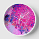 Recherche de fuchsia horloges Fleurs