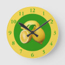 Recherche de vert citron horloges Fruits