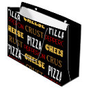 Recherche de pizza sacs cadeaux Motif